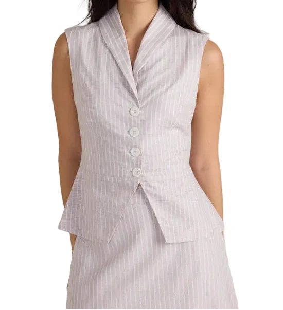 Thomas & Lourdes Reese Top - Sand Ticking