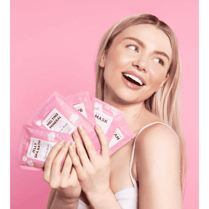 Total Gel-Ohh 5 Step Pedi Spa Set - Yes To Rosé - Maskscara