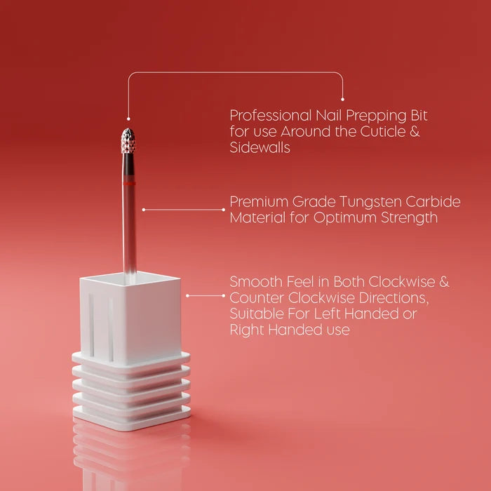 Tungsten Carbide E-File Bit - Fine X Russian Cuticle Bit