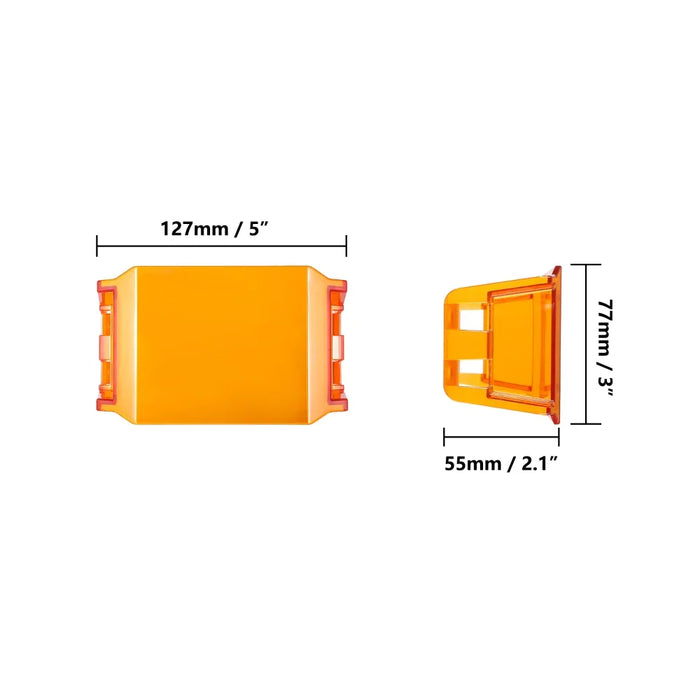 5 Inch Round & Square