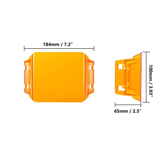 7 Inch Round & Square