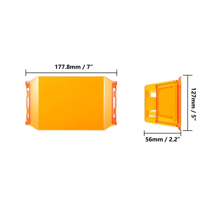 7 Inch Rectangular