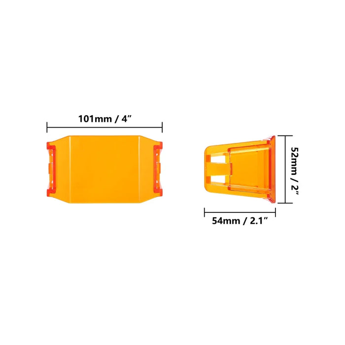 4 Inch Round & Square