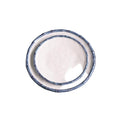 VIDA Bamboo Plates White and Blue 9" - Set of 4