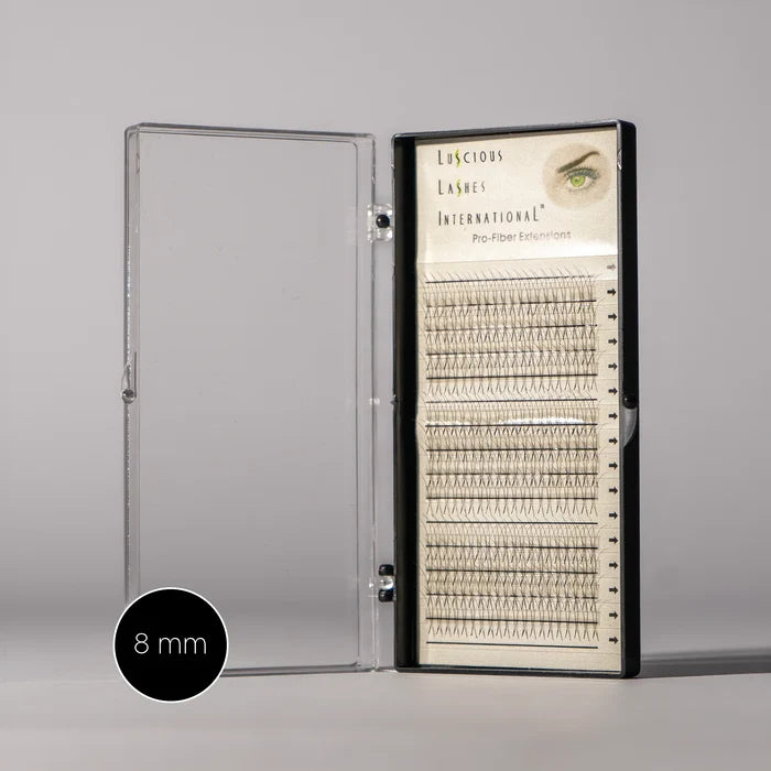 Volume Fans 12 Row 2D C-Curl 0.07mm 08 mm