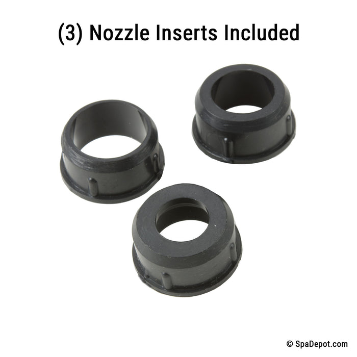 Waterway 5" Whirlpool Directional Twist-Lock Jet Insert - Gray