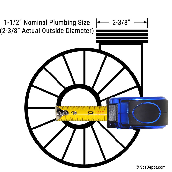 Waterway Iron Might Circulating Pump 1.5" 240V