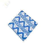 Wavy Blue Tablecloth
