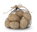 Woven Grass Eggs - set of 10