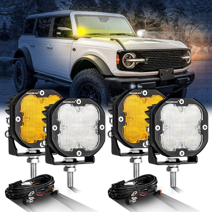 4Pcs Pod Light / Without Covers