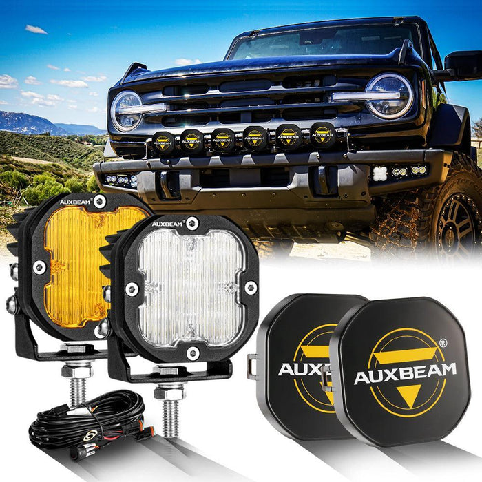 2Pcs Pod Light / With Black Covers