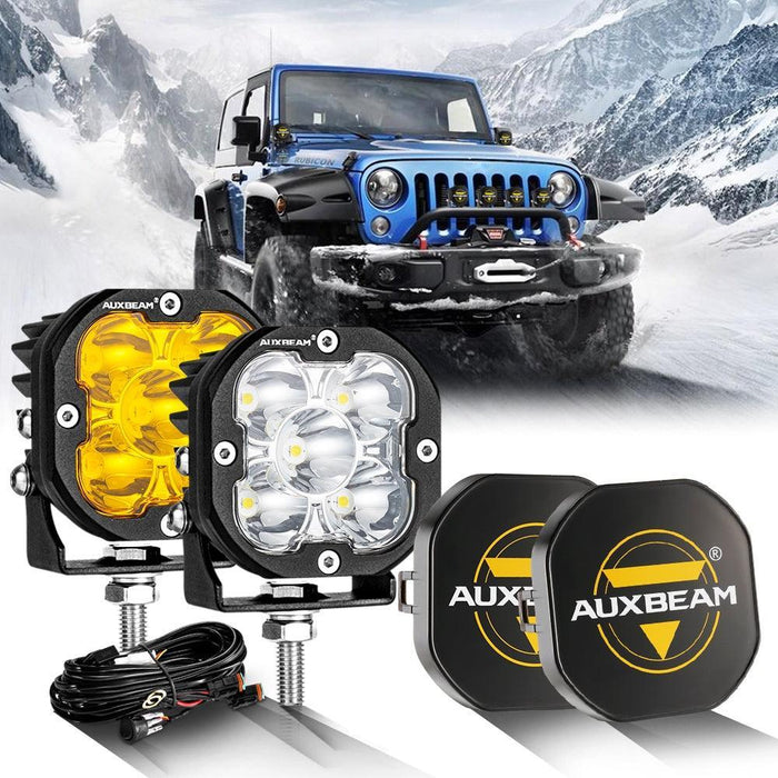 2Pcs Pod Light / With Black Covers